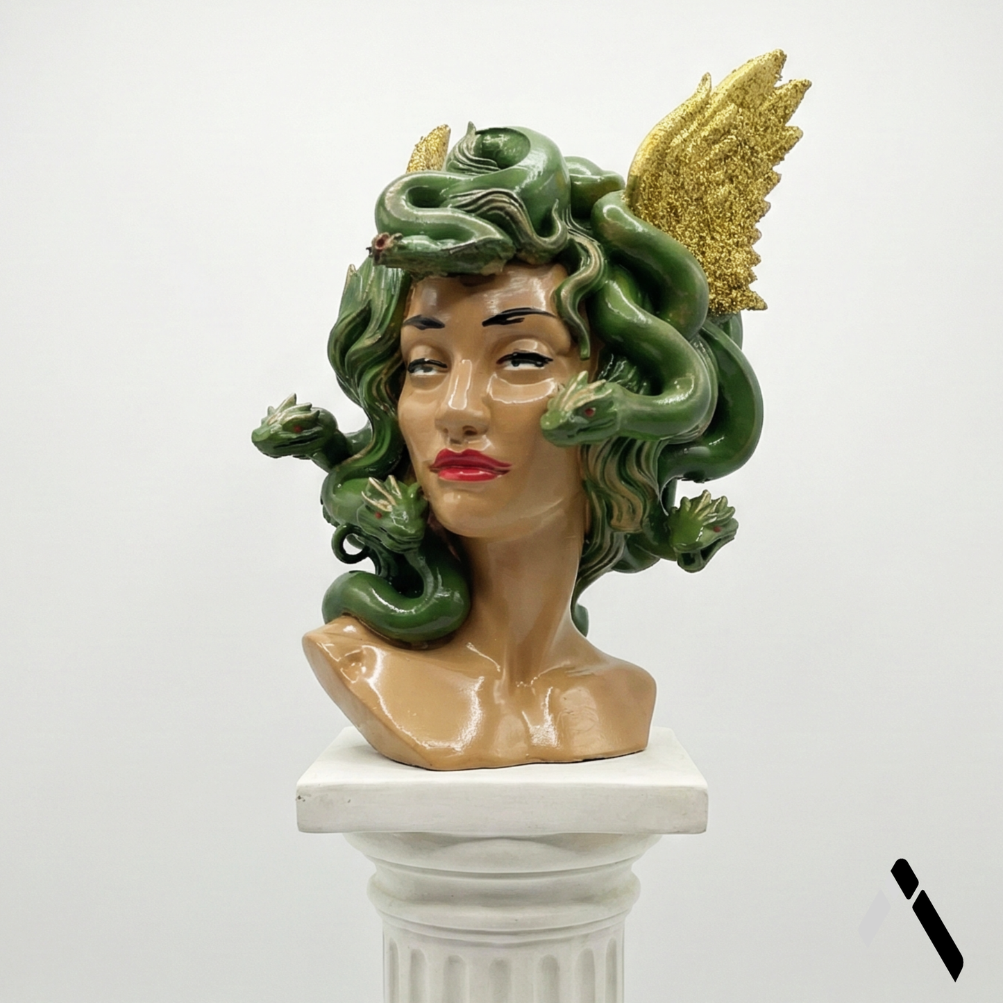 Medusa Bust Sculpture