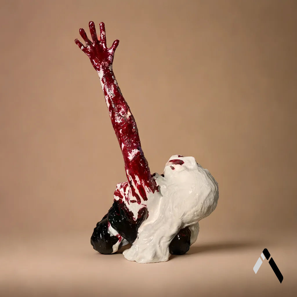 Trapped Girl- Bust Sculpture