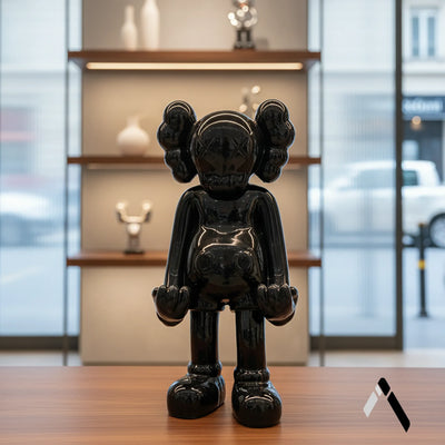 KAWS Star Wars Companion Figure Gloss Black Gallery — Collectible India | Archadia Decors