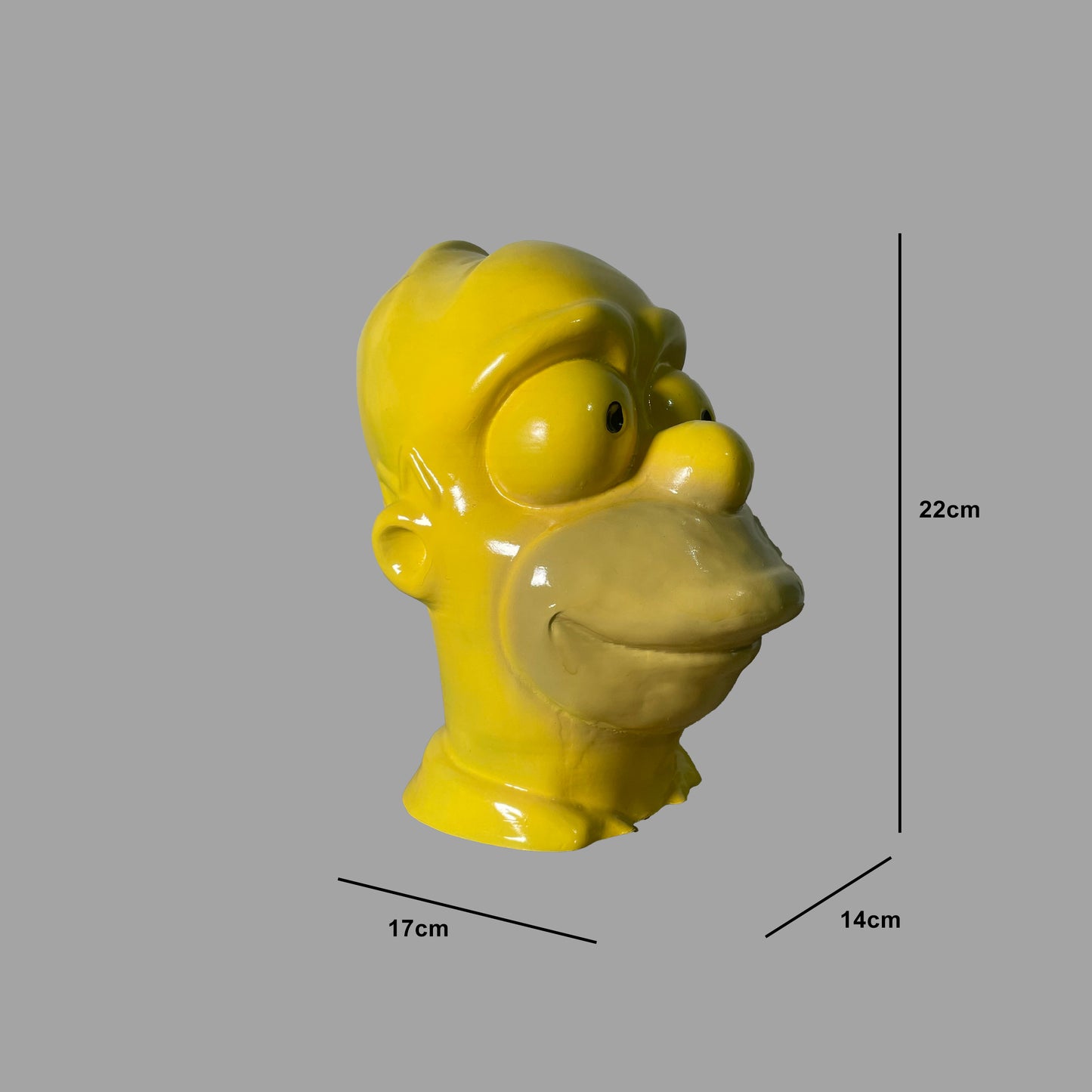 Simpsons Homer Head Sculpture