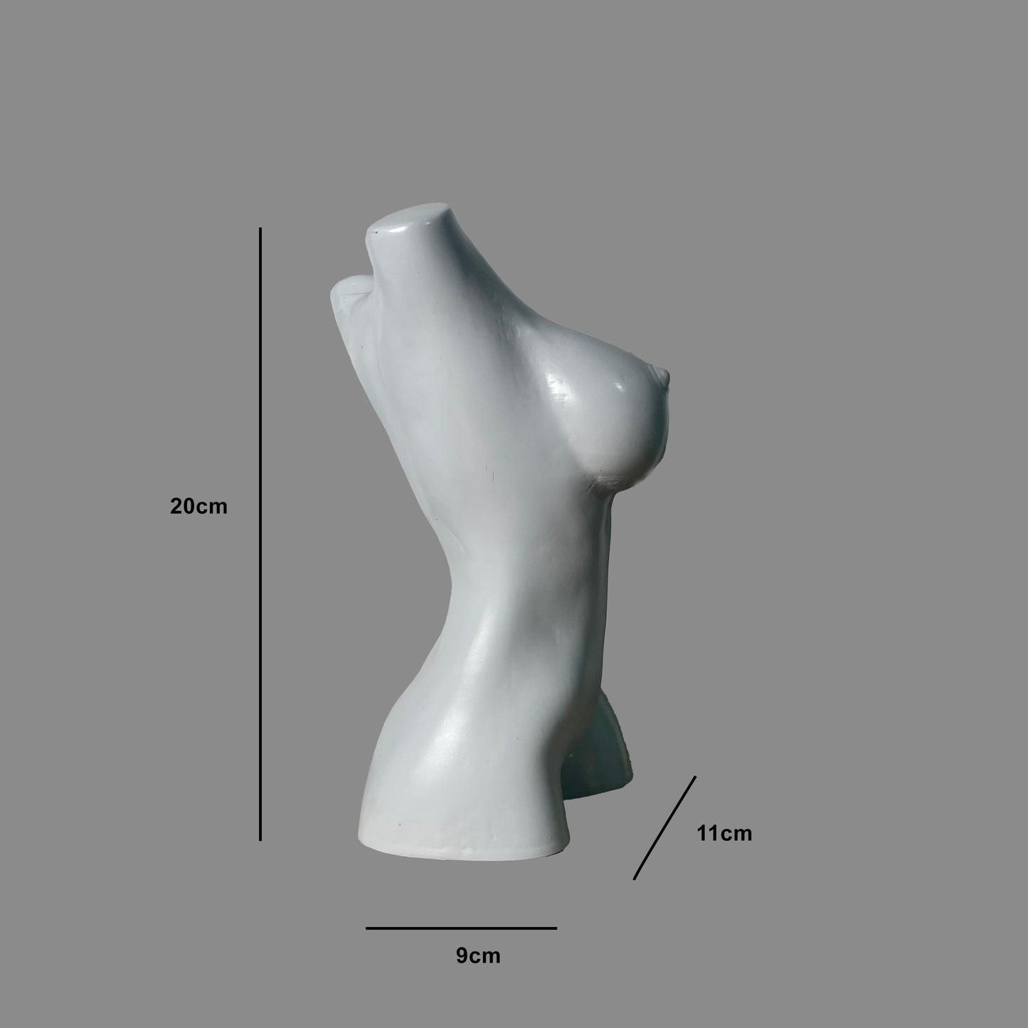 Semi Nude Women Statue