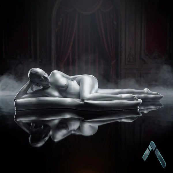 Reclining Female Figure Sculpture | Premium Matte Resin | Collector-Grade Art Piece