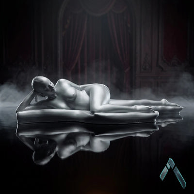 Reclining Female Figure Sculpture | Premium Matte Resin | Collector-Grade Art Piece