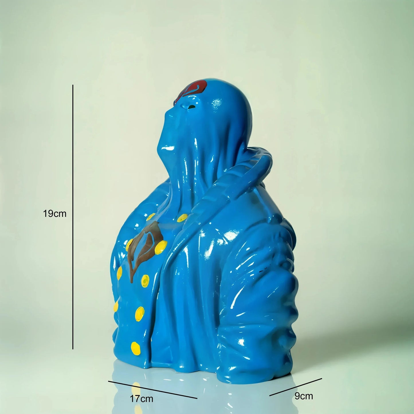 GI Joe Cobra Commander Bust | Cobalt Blue Gloss | Pop Culture Collectible India