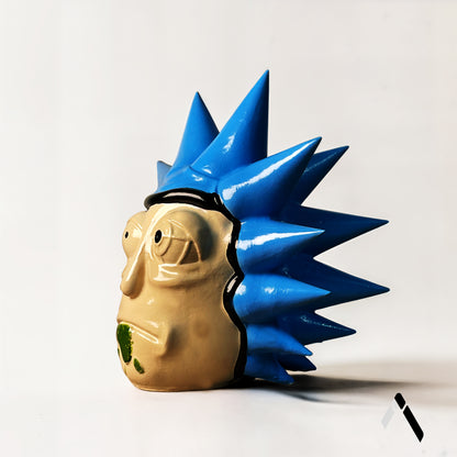 Rick Sanchez from Rick and Morty Head