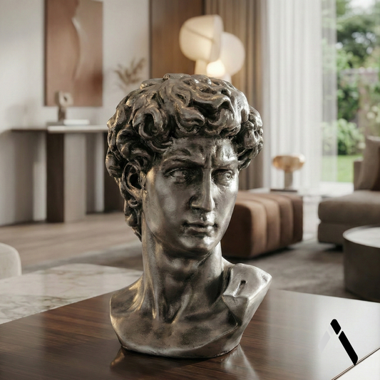 David Head Statue Decor