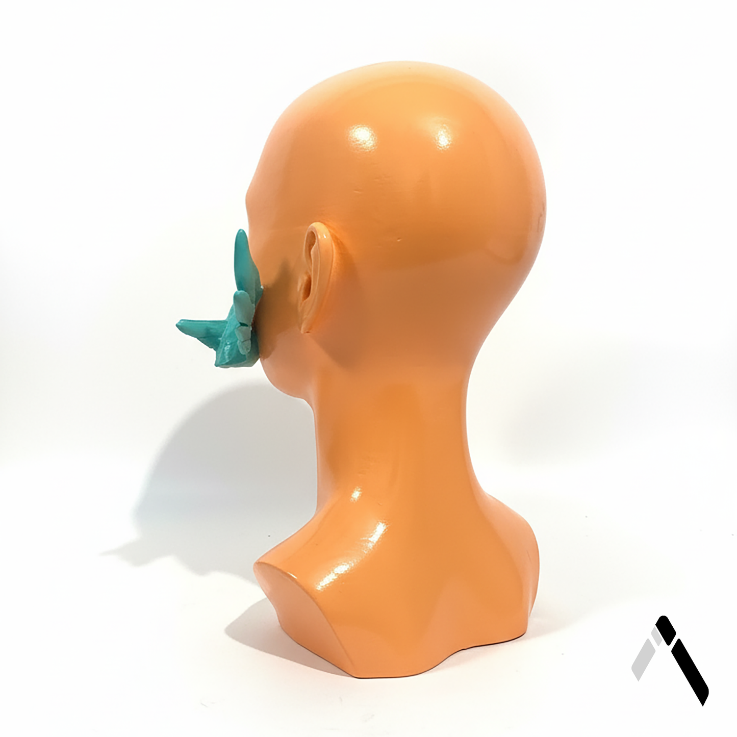 Lady Monk Head Sculpture