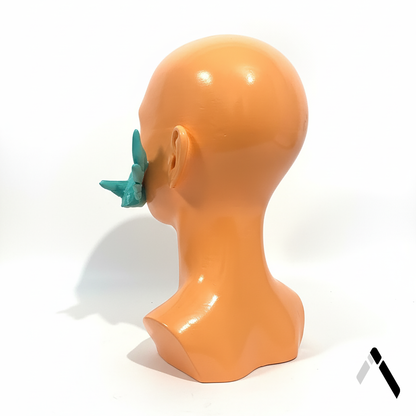 Lady Monk Head Sculpture