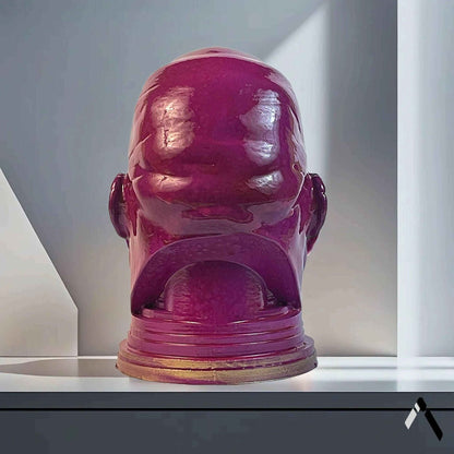 Thanos Head Sculpture Purple Gloss Marvel Villain Collectible | Archadia