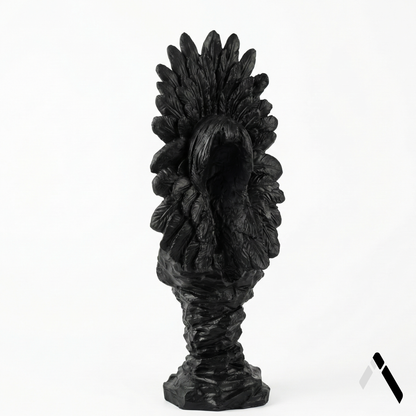 Native American Indian Girl Bust Sculpture