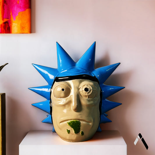 Rick Sanchez from Rick and Morty Head