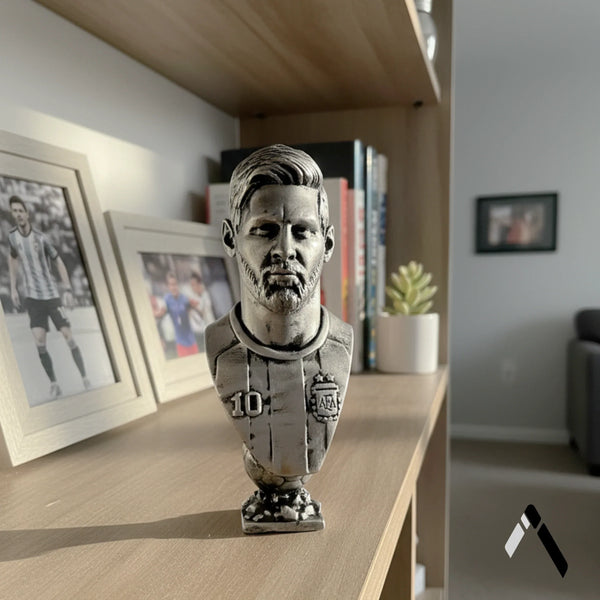 Messi Argentina Jersey Bust | Hand-Painted #10 Collectible | Archadia