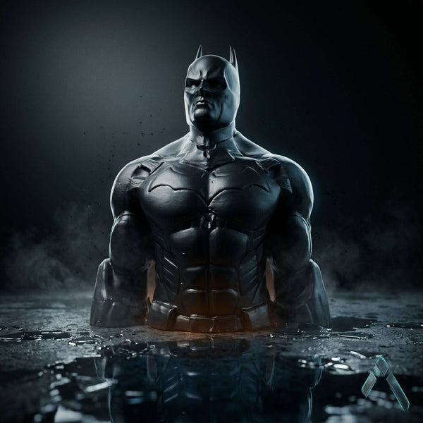 Batman Arkham Bust Sculpture Matte Black — DC Collectible India | Archadia Decors