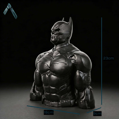 Batman Arkham Bust Sculpture | Matte Black Premium Finish | DC Collectible India
