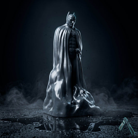 Batman Standing Figure Sculpture | Matte Grey Resin | DC Collectible India