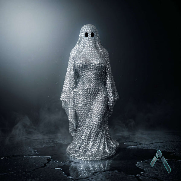 Ghostbusters Ghost Girl Figurine | High-Gloss White Finish | Pop Culture Collectible