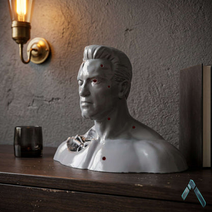 Terminator 3 Arnold Schwarzenegger Bust Sculpture | Matte Resin | Pop Culture Collectible India
