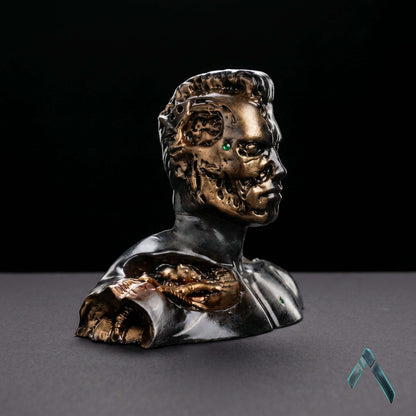 Terminator 3 Arnold Schwarzenegger Bust Sculpture | Matte Resin | Pop Culture Collectible India
