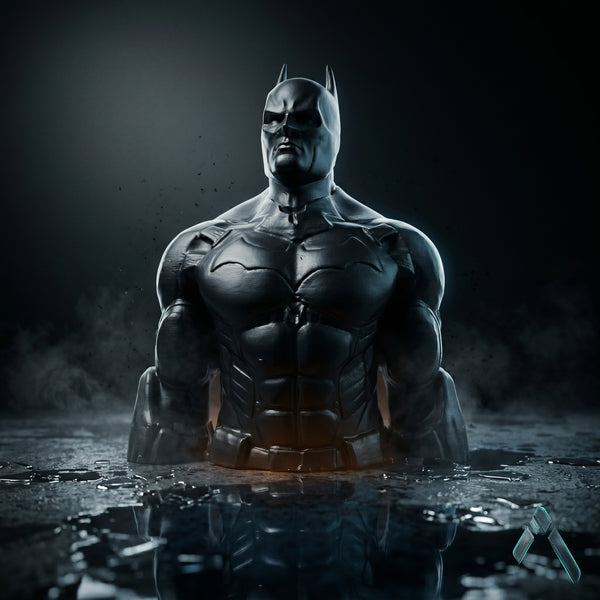 Batman Arkham Bust Sculpture | Matte Black Premium Finish | DC Collectible India