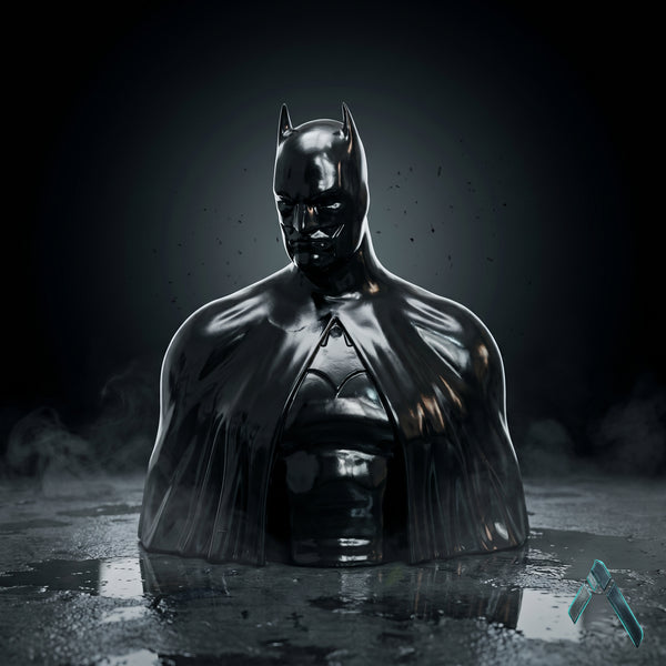 Batman Cape Bust Sculpture | Gloss Black Finish | DC Comics Collectible India