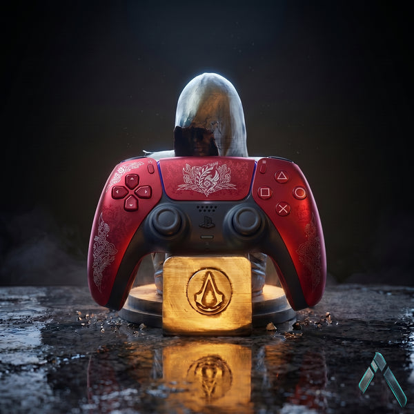 PS5 Controller Stand Assassin's Creed Edition | Premium Resin Base | Gaming Collectible
