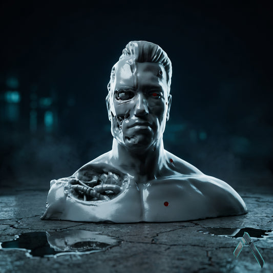 Terminator 3 Arnold Bust Sculpture| Premium Collectible