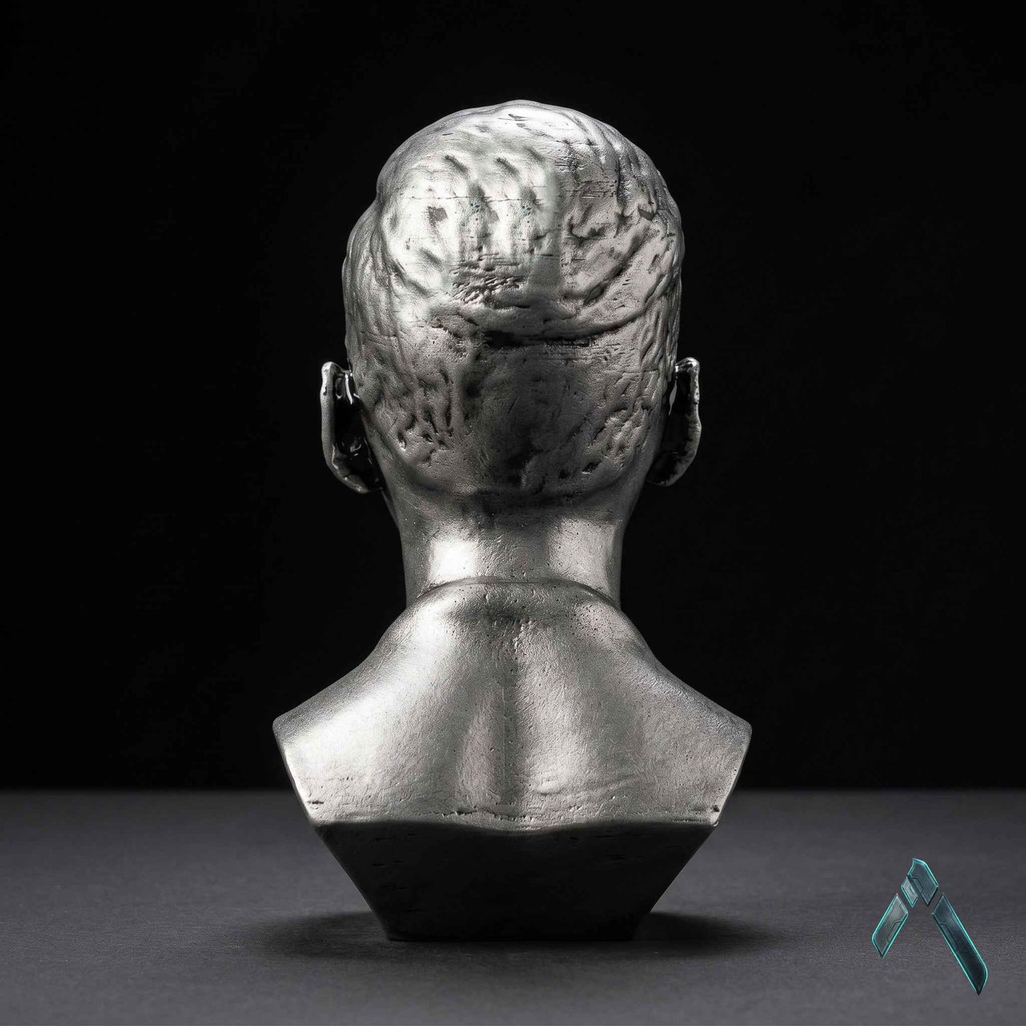 Messi Portrait Bust | Matte White Resin Football Legend | Archadia