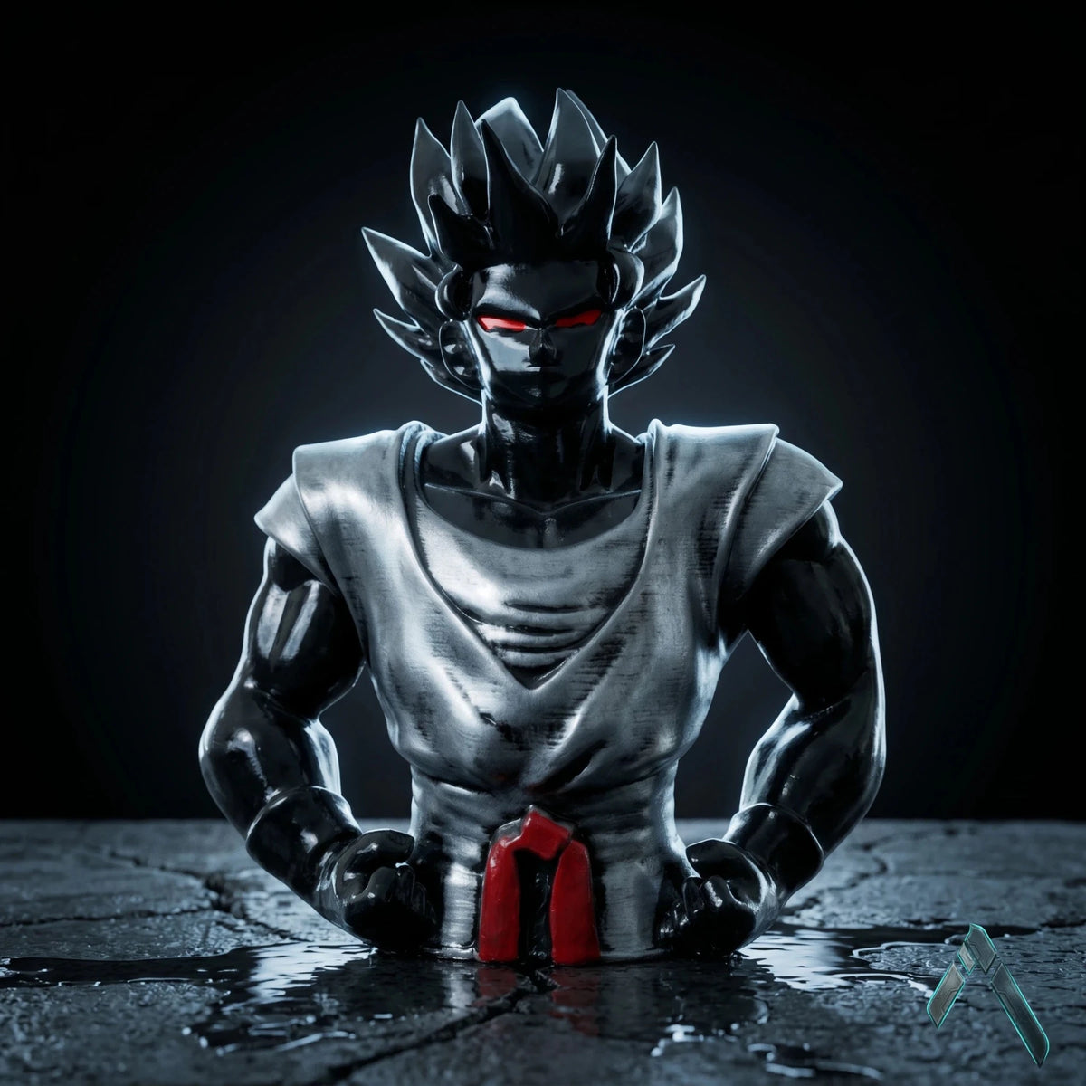 Goku Black Dragon Ball Z Bust | Dark Metallic Finish | Anime Collectible India