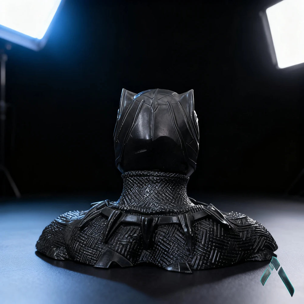 Black Panther Bust Sculpture | Vibranium Matte Black | Marvel Collectible India