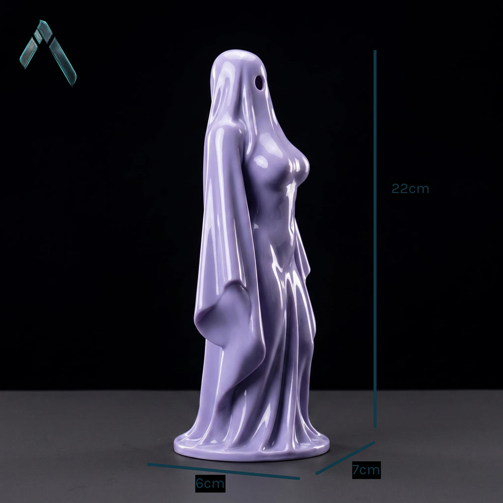 Ghostbusters Ghost Girl Figurine | High-Gloss White Finish | Pop Culture Collectible