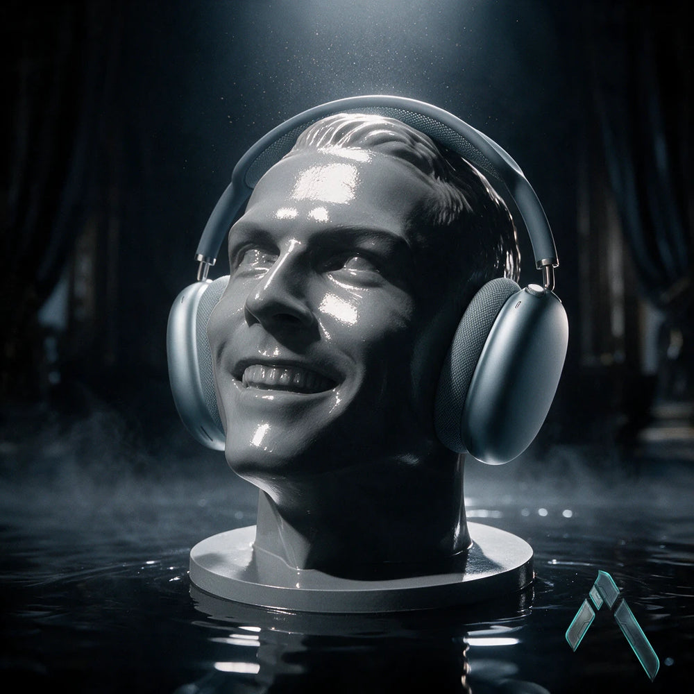 Ronaldo Head Headphone Stand