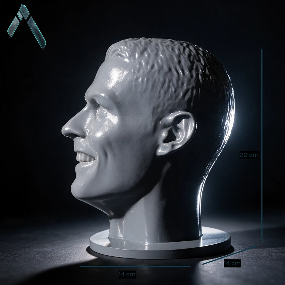 Ronaldo Head Headphone Stand