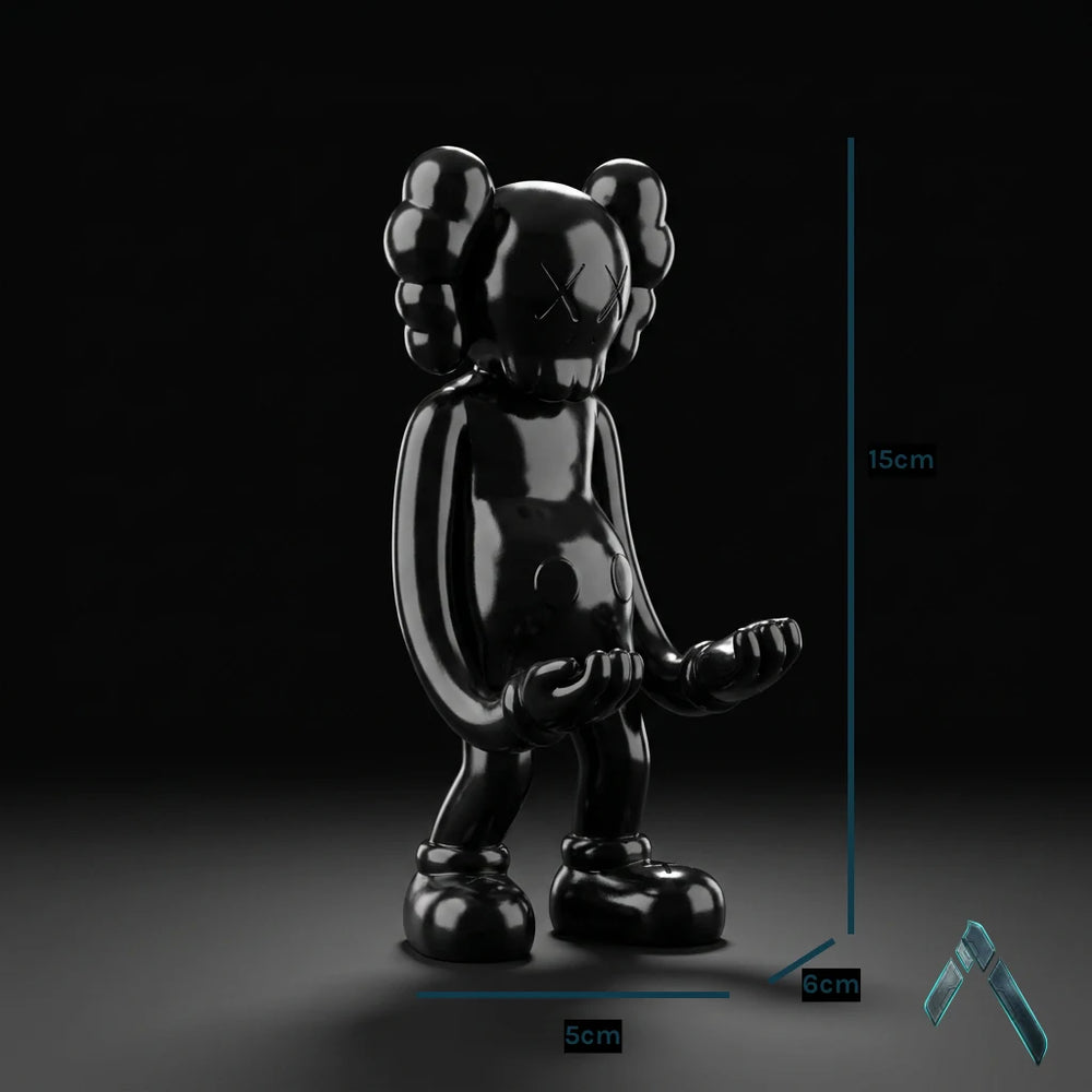 KAWS Star Wars Companion Figure | Gloss Black Gallery Edition | Archadia