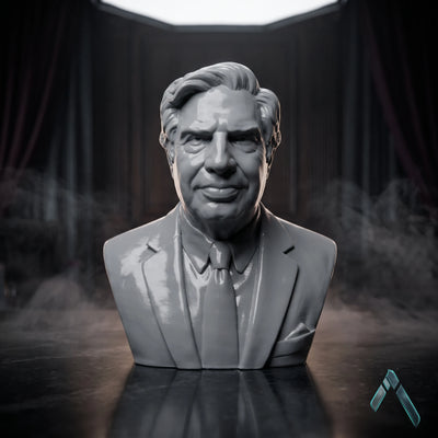 Ratan Tata Bust Sculpture | Matte Grey Finish | Indian Business Legend Collectible India