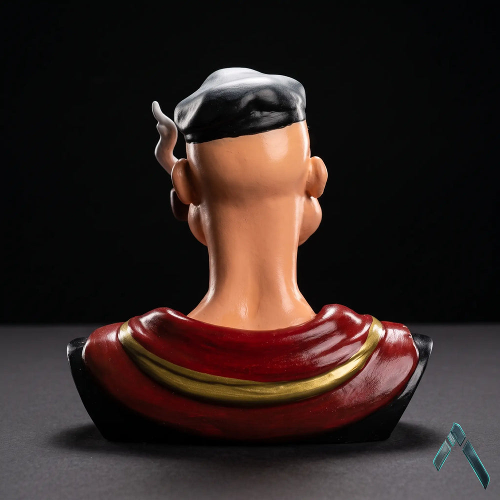 Popeye the Sailor Bust Sculpture | Hand-Painted Multi-Tone | Pop Culture Collectible India