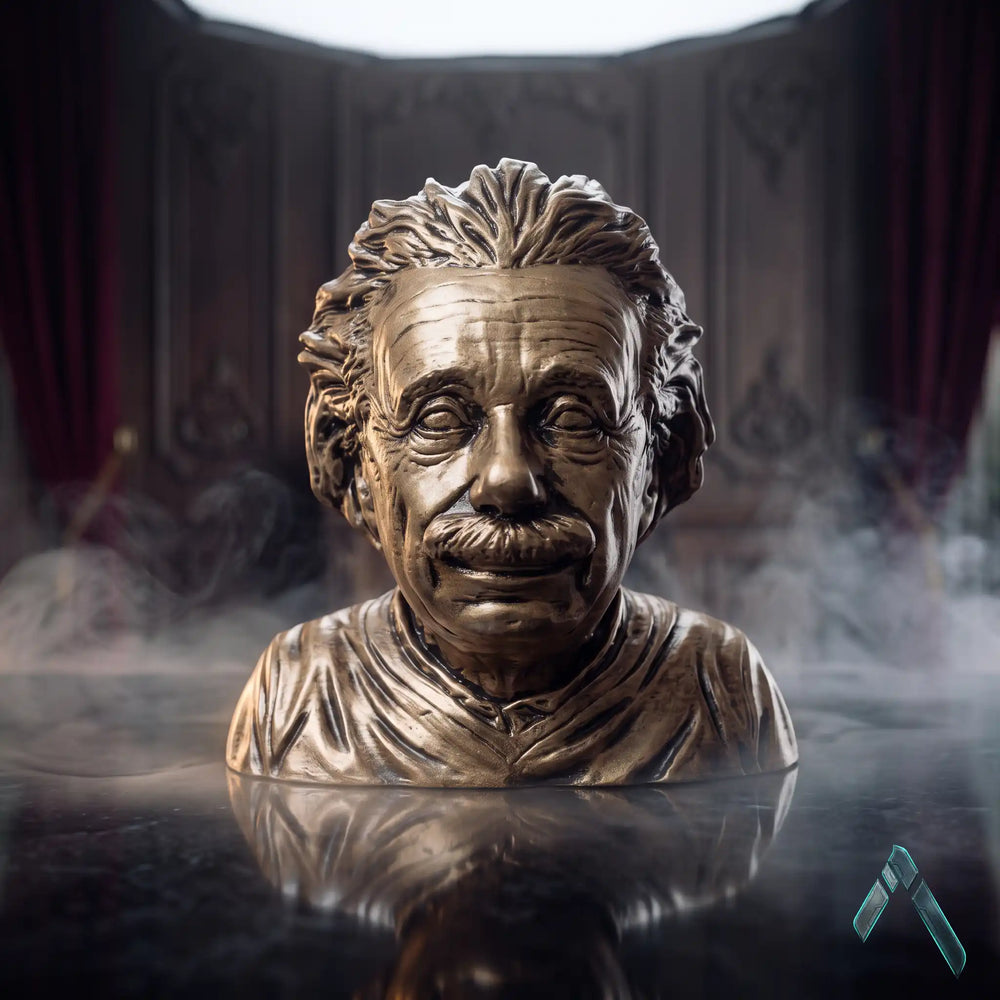Albert Einstein Bust Sculpture | Antique Bronze Finish | Science Legend Collectible India