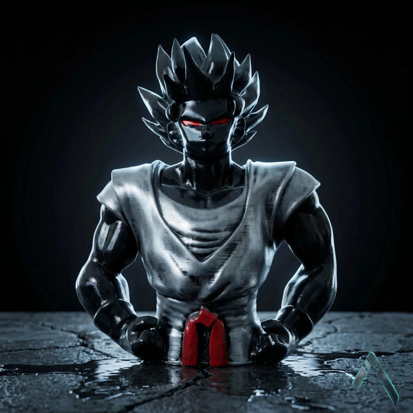 Goku Black Dragon Ball Z Bust | Dark Metallic Finish | Anime Collectible India