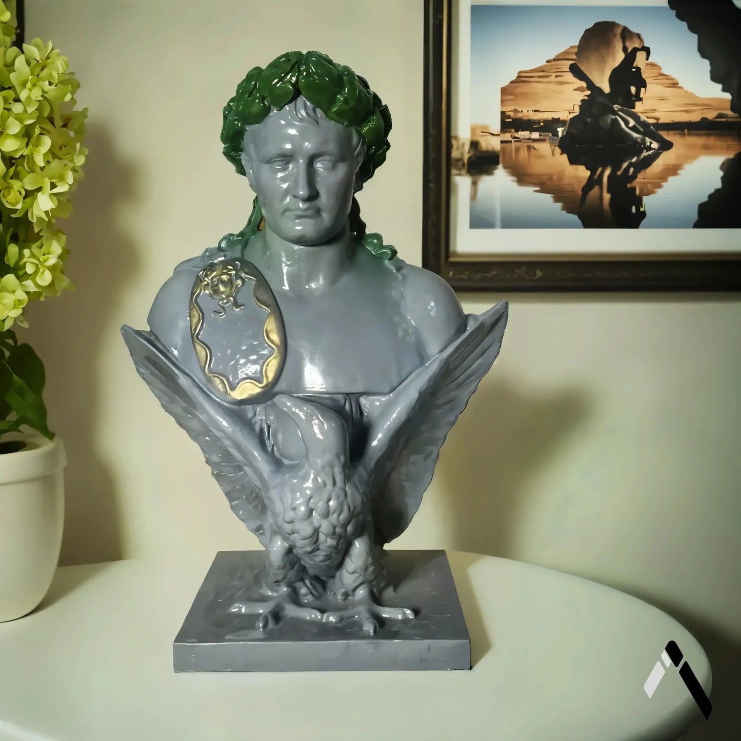 Napoleon Bonaparte Bust Sculpture French Emperor Eagle | Archadia