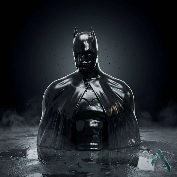 Batman Cape Bust Sculpture | Gloss Black Finish | DC Comics Collectible India