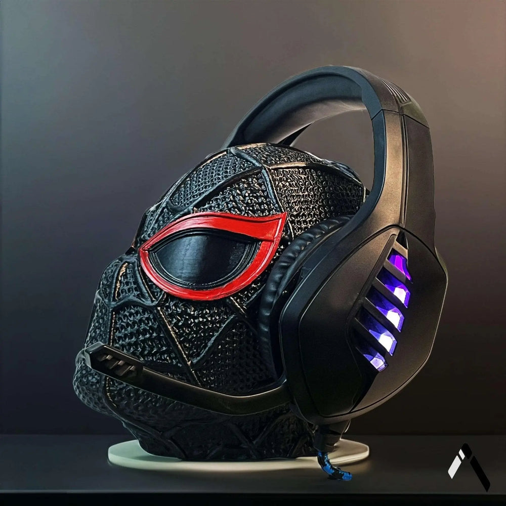 Spider-Verse Miles Morales Headphone Holder Bust Sculpture | Archadia