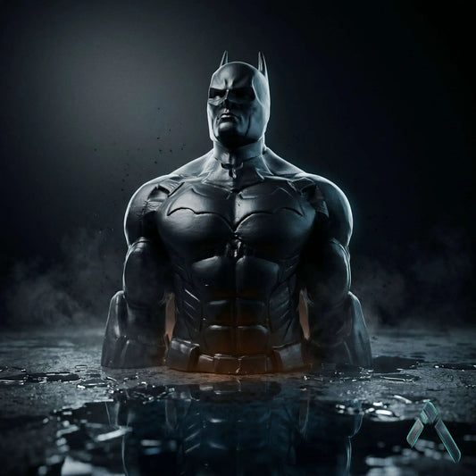 Batman Arkham Bust Sculpture | Matte Black Premium Finish | DC Collectible India