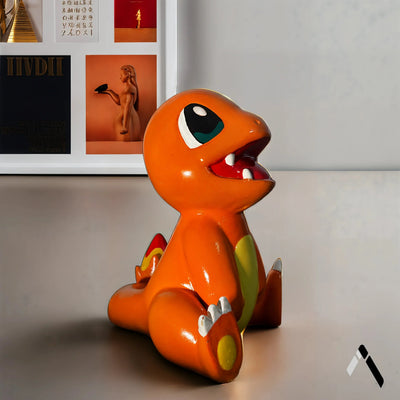 Charmander Figurine | Glossy Orange Finish | Pokemon Collectible India