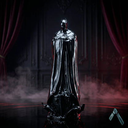 Batman Dark Knight Gloss Figurine | Premium Resin Collectible | DC Fan Art Sculpture