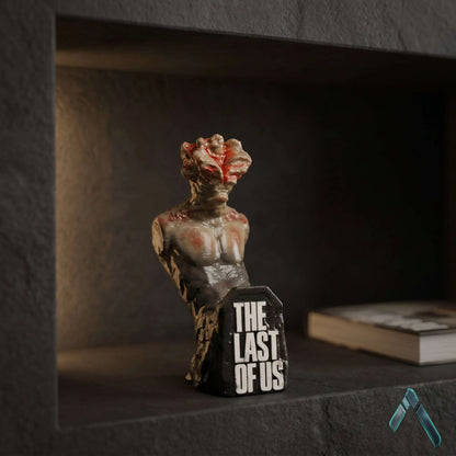 The Last of Us Clicker Bust Controller Stand | Premium Resin | Pop Culture Collectible