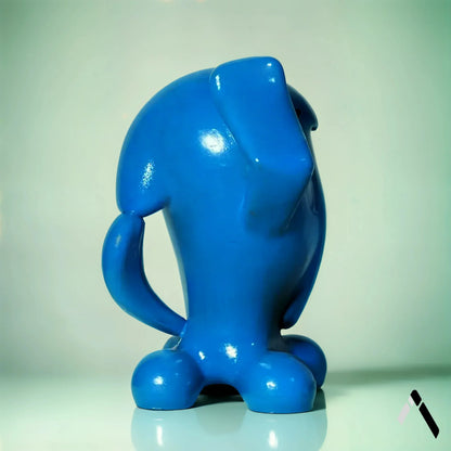 Wobbuffet Pokemon Statue Blue Gloss Funny Pose Collectible | Archadia
