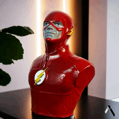 The Flash Bust Sculpture | Gloss Red Suit | DC Superhero Collectible India