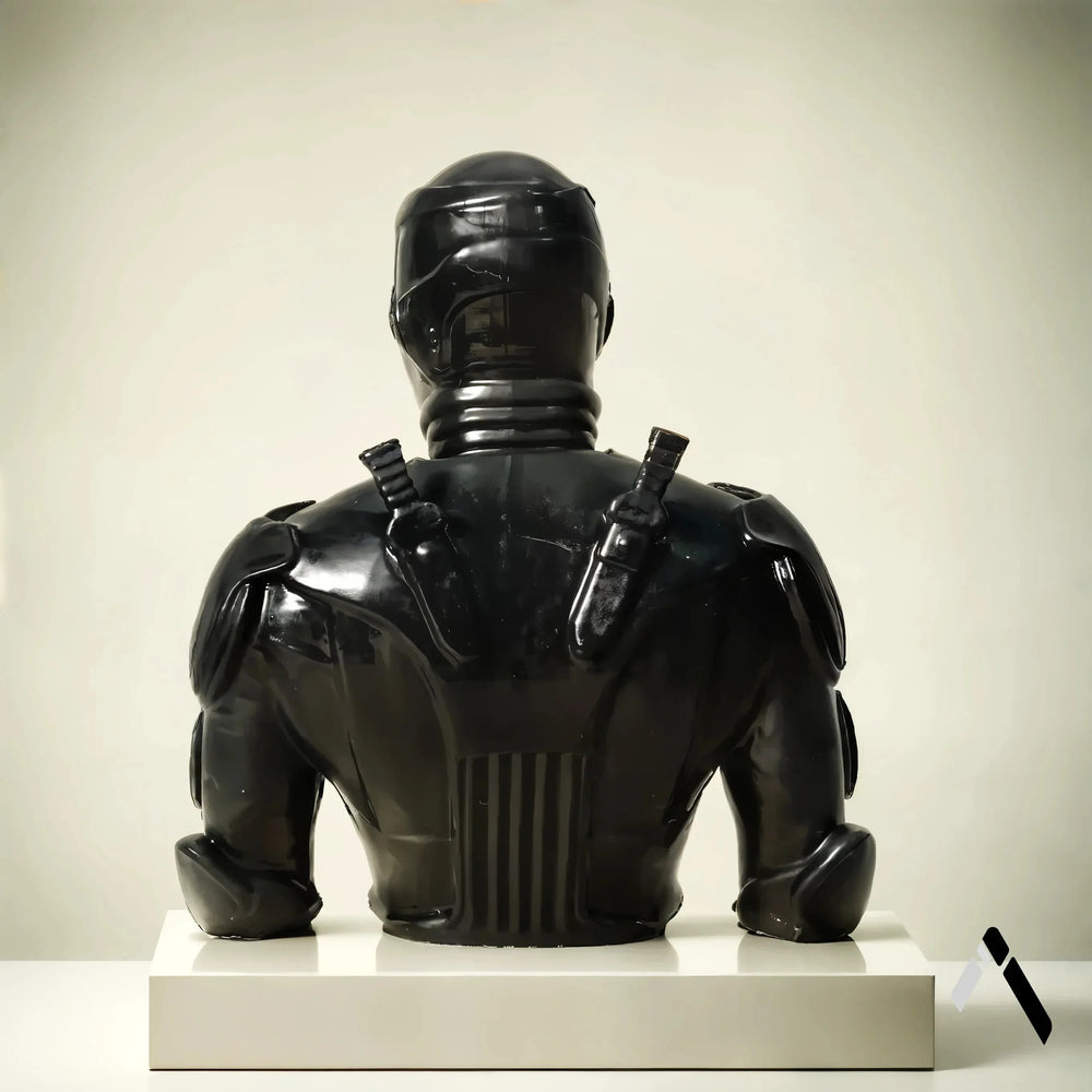 Black Noir The Boys Bust Sculpture Jet Black Glossy Armor | Archadia