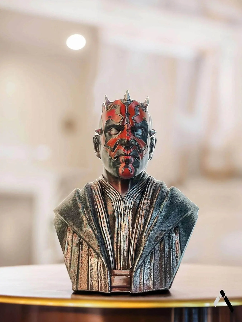 Darth Maul Bust Sculpture | Hand-Painted | Star Wars Sith Collectible India