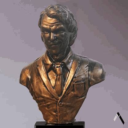 Joker Classic Antique Bust | Bronze Dark Knight Collectible | Archadia