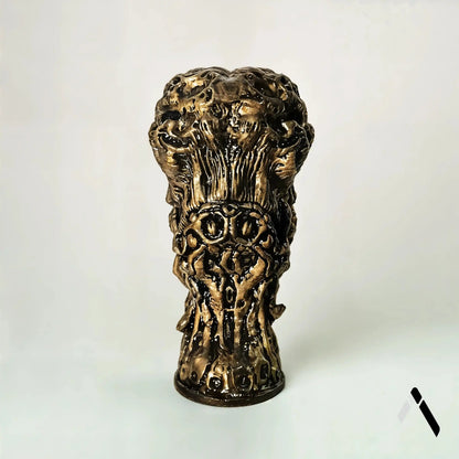 Cthulhu Head Sculpture | Antique Bronze Finish | Dark Horror Collectible India